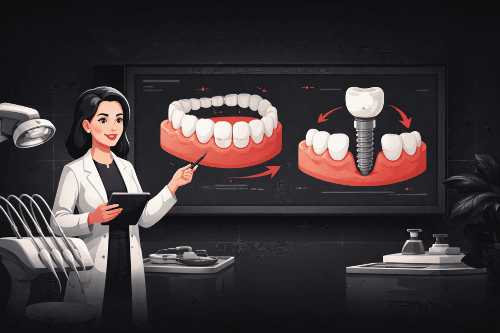 animação alinhadores implantes vídeo