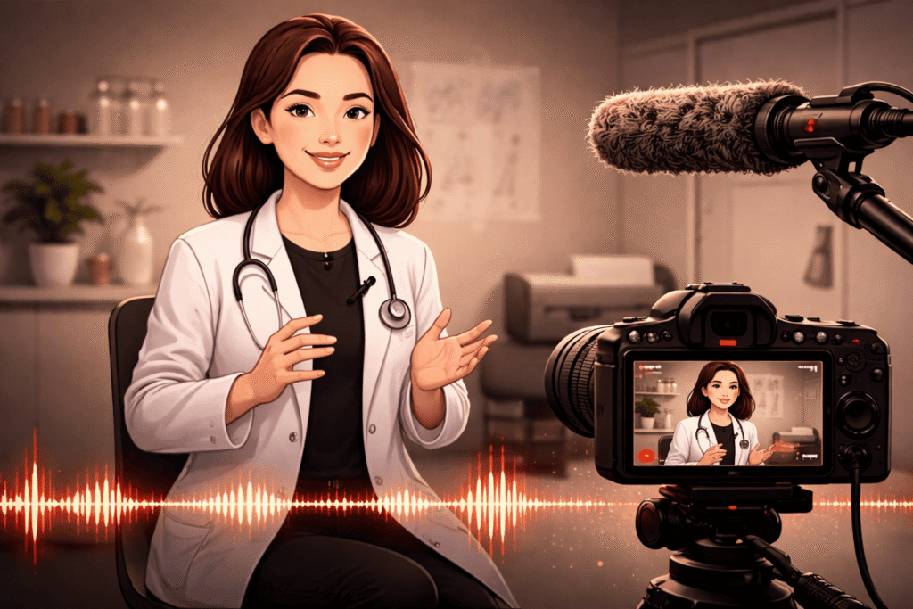 microfones para ambientes clínicos