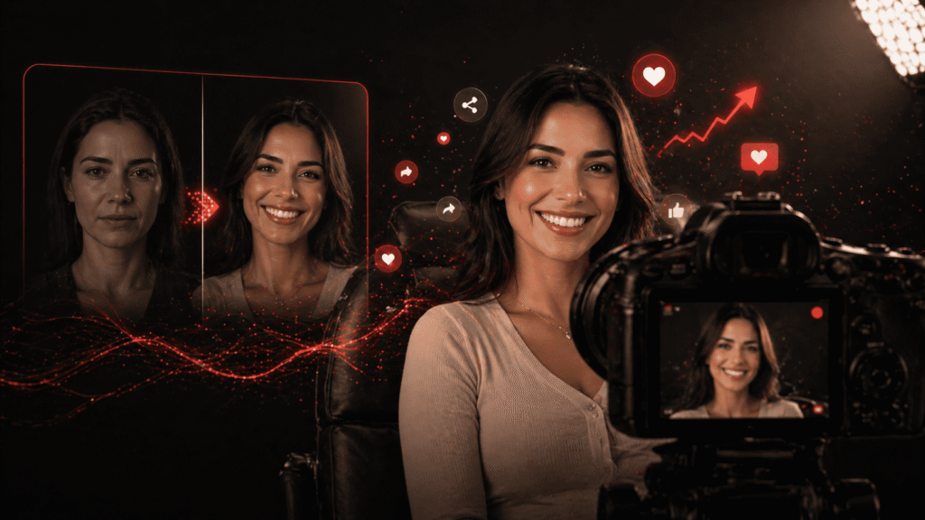 vídeos de sorriso engajamento