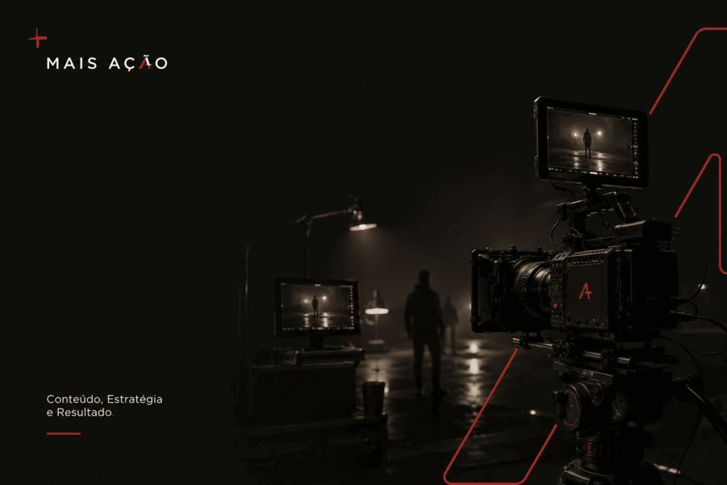 captação audiovisual profissional em ambientes com pouca luz