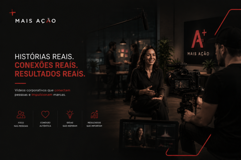 vídeo institucional com linguagem mais humana e autêntica