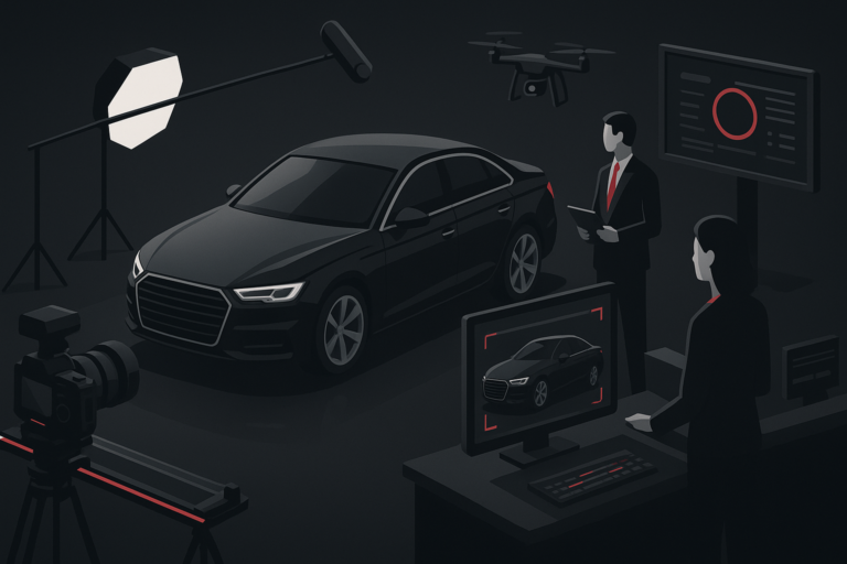 Vídeos para Automotivo em Boa Vista em cena de produção audiovisual premium