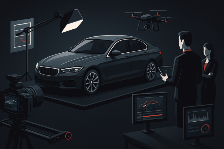 Vídeos para Automotivo em Brasília em cena de produção audiovisual premium