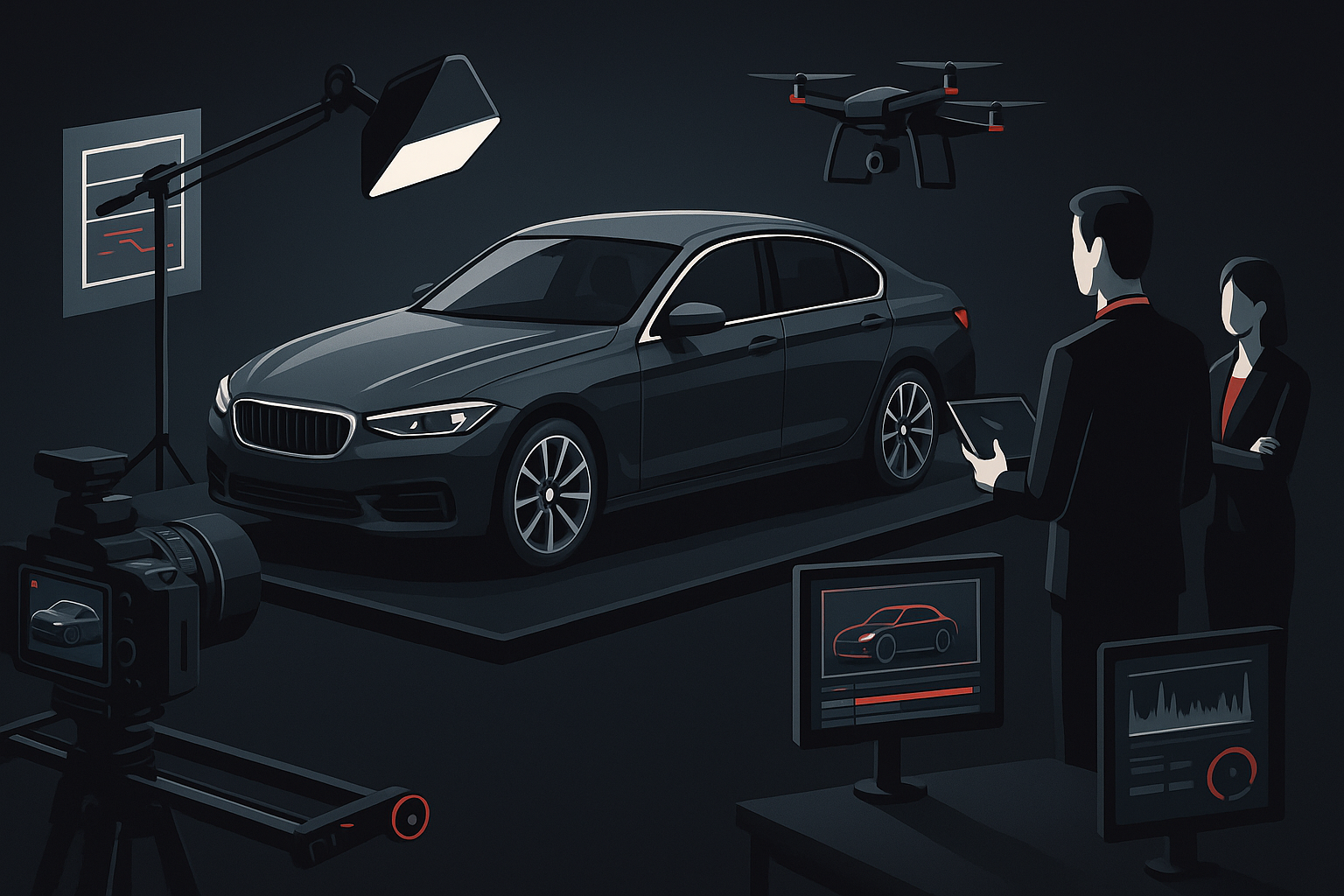 Vídeos para Automotivo em Brasília: estratégias para vender melhor com imagem, movimento e percepção premium