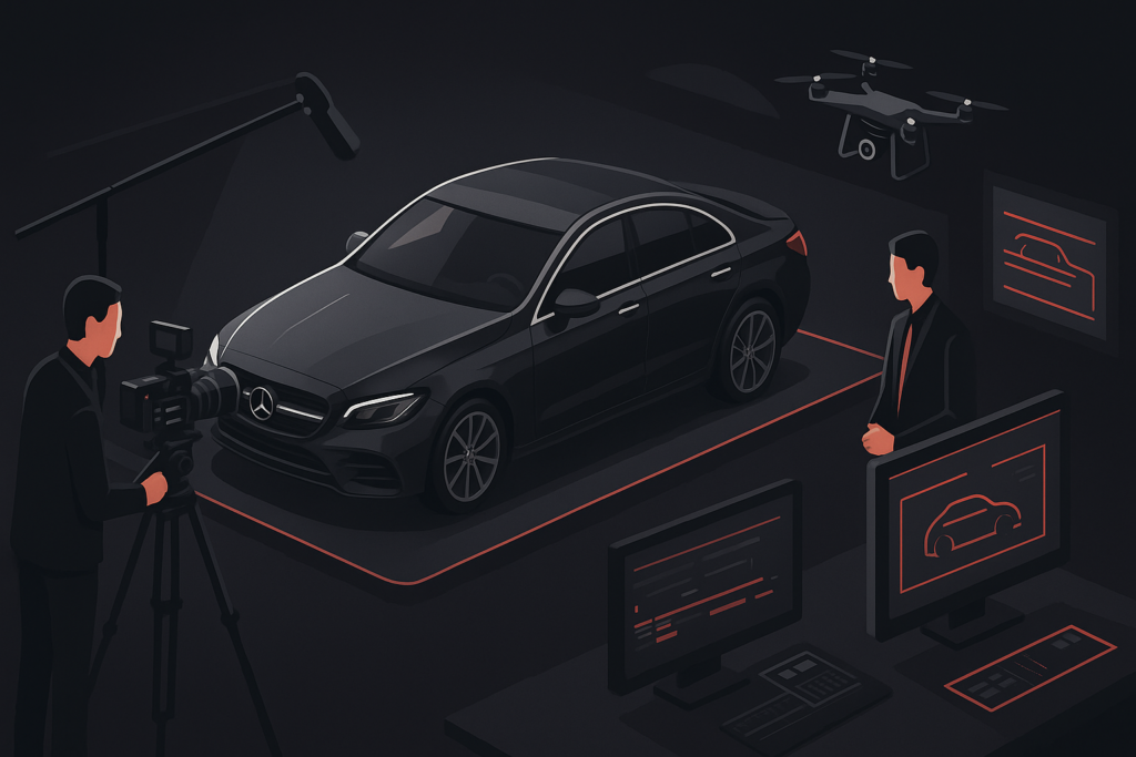 Vídeos para Automotivo em Florianópolis em cena de produção audiovisual premium