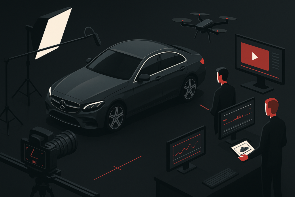 Vídeos para Automotivo em Macapá em cena de produção audiovisual premium