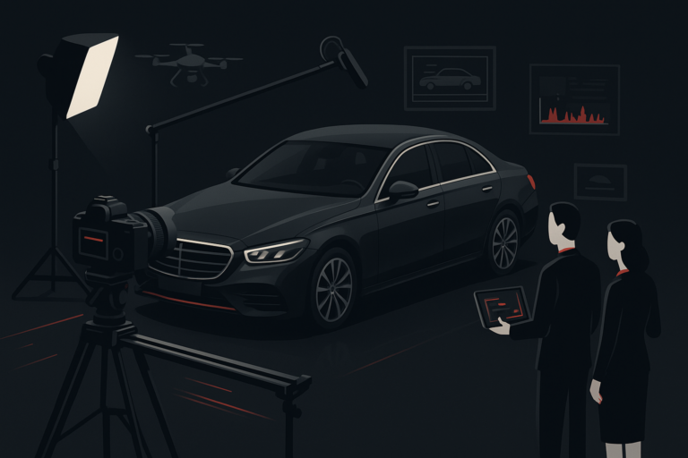 Vídeos para Automotivo em Porto Alegre em cena de produção audiovisual premium