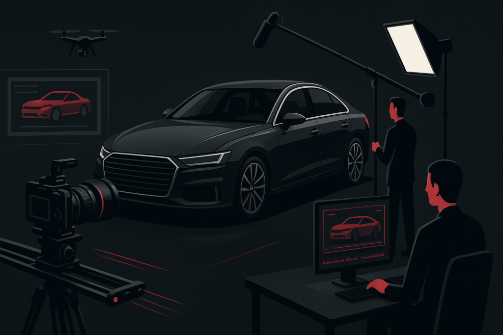 Vídeos para Automotivo em Porto Velho em cena de produção audiovisual premium