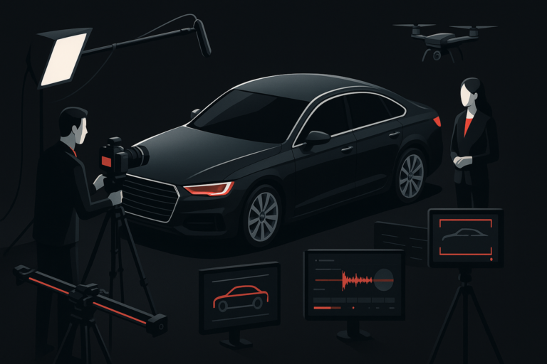 Vídeos para Automotivo em Recife em cena de produção audiovisual premium