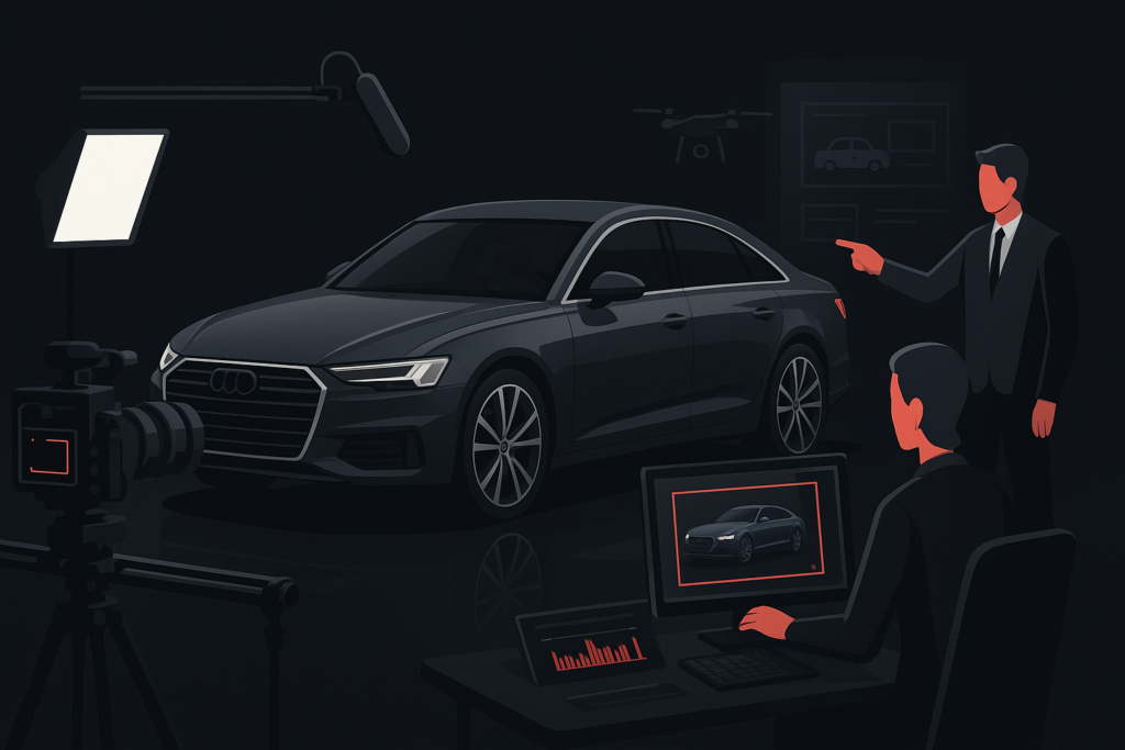 Vídeos para Automotivo em São Paulo em cena de produção audiovisual premium