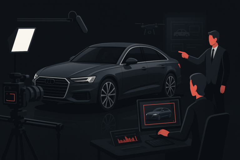 Vídeos para Automotivo em São Paulo em cena de produção audiovisual premium