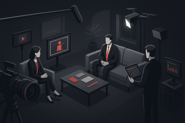 Vídeos para Decoração em Brasília em cena de produção audiovisual premium