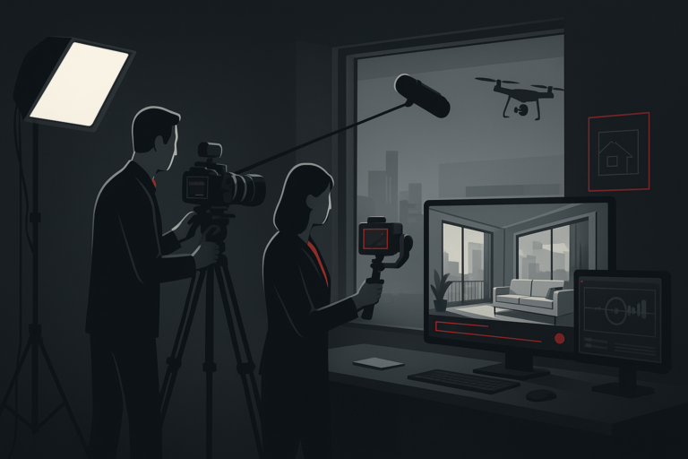 Vídeos para Imobiliárias em Fortaleza em cena de produção audiovisual premium