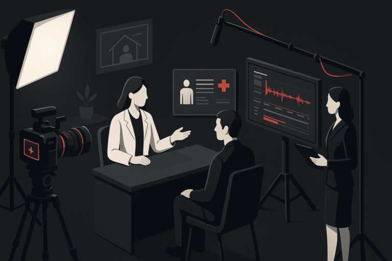 Vídeos para Médicos em Salvador em cena de produção audiovisual premium