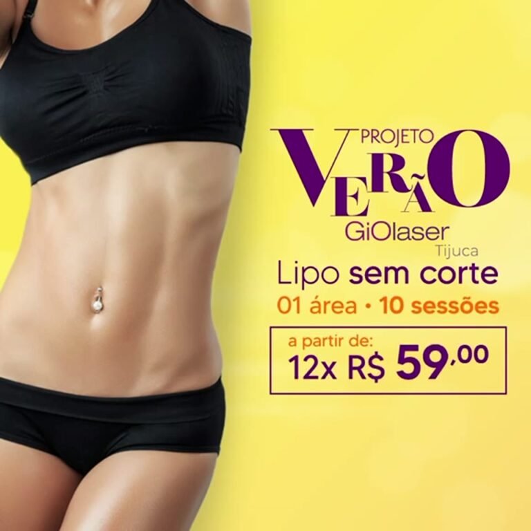 GiOlaser — lipo sem corte